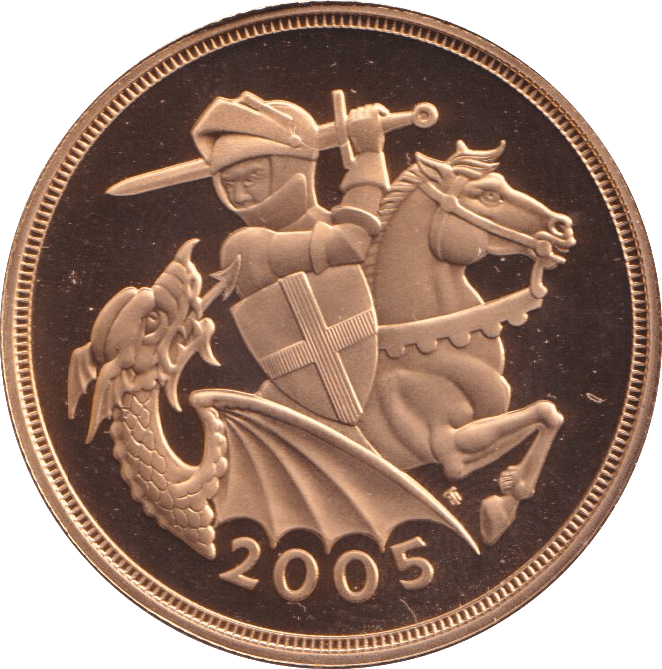 2005 GOLD DOUBLE SOVEREIGN ( PROOF ) - DOUBLE SOVEREIGN - Cambridgeshire Coins