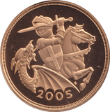 2005 GOLD DOUBLE SOVEREIGN ( PROOF ) - DOUBLE SOVEREIGN - Cambridgeshire Coins