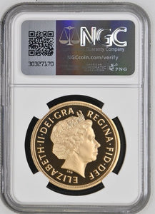 2005 GOLD PROOF 5 SOVEREIGN ( NGC ) PF 70 ULTRA CAMEO - NGC GOLD COINS - Cambridgeshire Coins