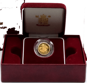 2005 GOLD PROOF HALF SOVEREIGN BOXED - GOLD PROOF HALF SOVEREIGNS - Cambridgeshire Coins