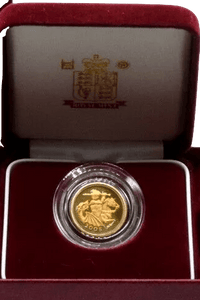 2005 GOLD PROOF HALF SOVEREIGN BOXED - GOLD PROOF HALF SOVEREIGNS - Cambridgeshire Coins