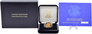 2005 GOLD PROOF SOVEREIGN BOXED - GOLD PROOF SOVEREIGNS - Cambridgeshire Coins