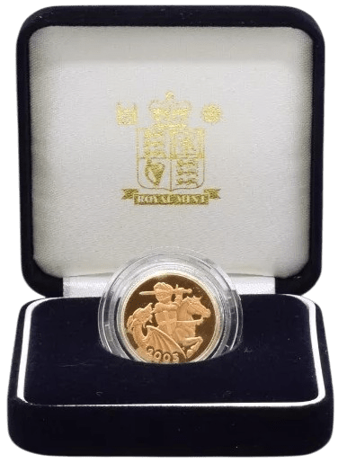 2005 GOLD PROOF SOVEREIGN BOXED - GOLD PROOF SOVEREIGNS - Cambridgeshire Coins