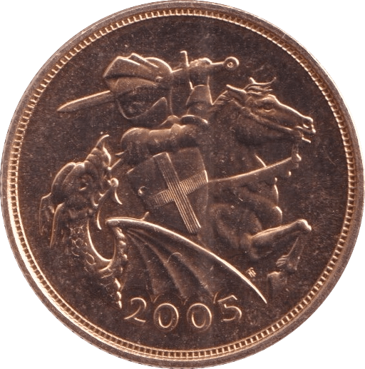2005 GOLD SOVEREIGN ( BU ) UPDATED IMAGE - SOVEREIGN - Cambridgeshire Coins