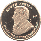 2005 GOLD TEN DOLLARS LIBERIA ( PROOF ) - GOLD WORLD COINS - Cambridgeshire Coins