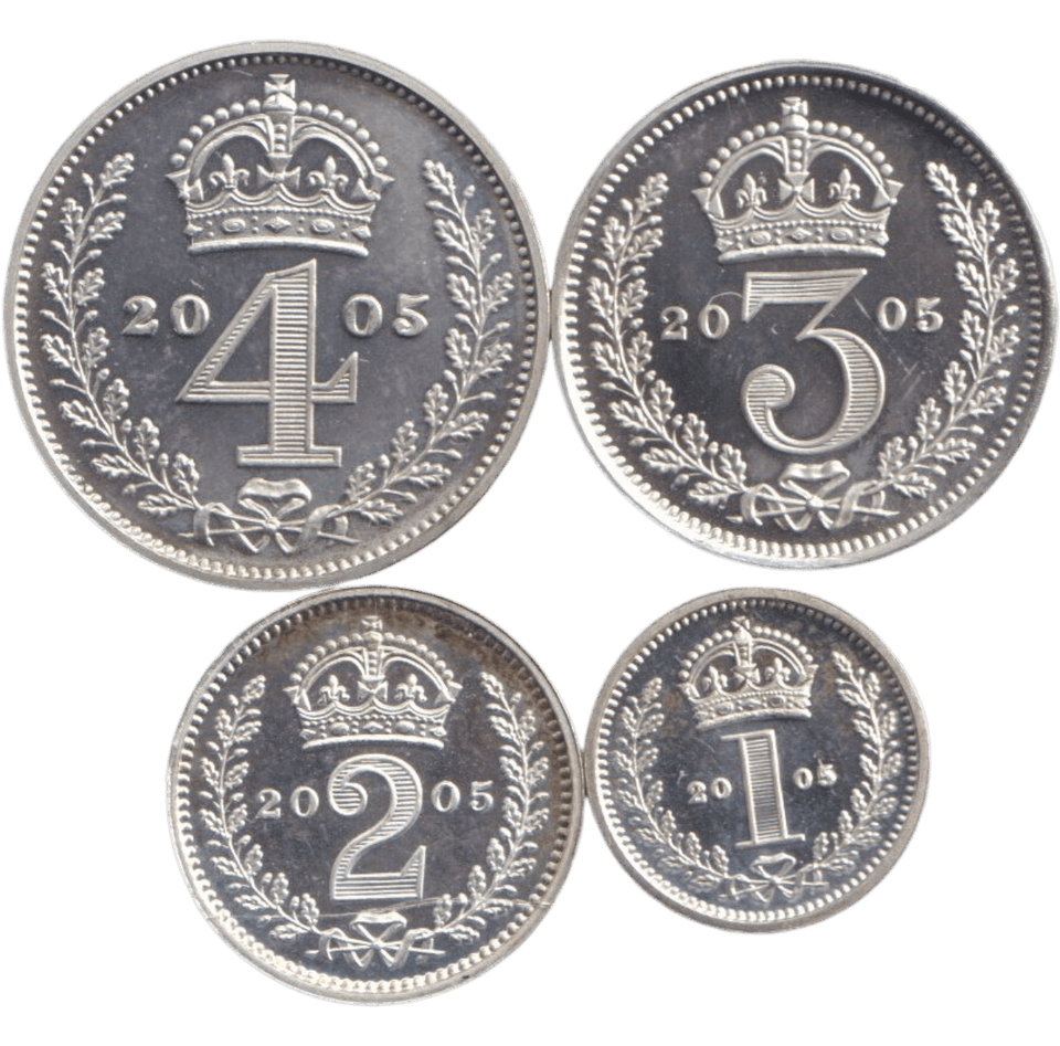 2005 MAUNDY SET ( PROOF ) - Maundy Set - Cambridgeshire Coins