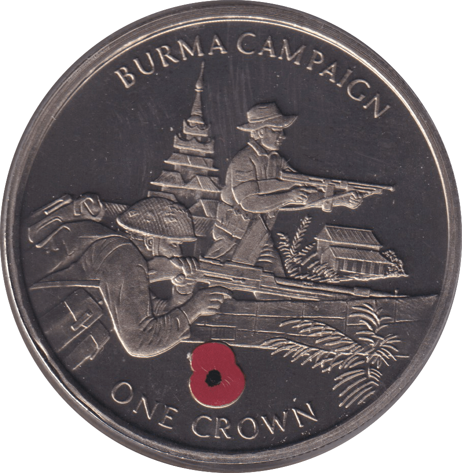 2005 ONE CROWN BURMA CAMPAIGN (BU) - CROWN - Cambridgeshire Coins