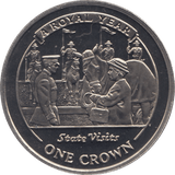 2005 ONE CROWN COIN GIBRALTAR - WORLD COINS - Cambridgeshire Coins