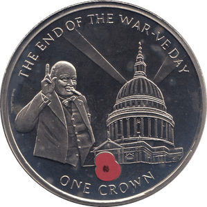 2005 ONE CROWN COIN GIBRALTAR - WORLD COINS - Cambridgeshire Coins