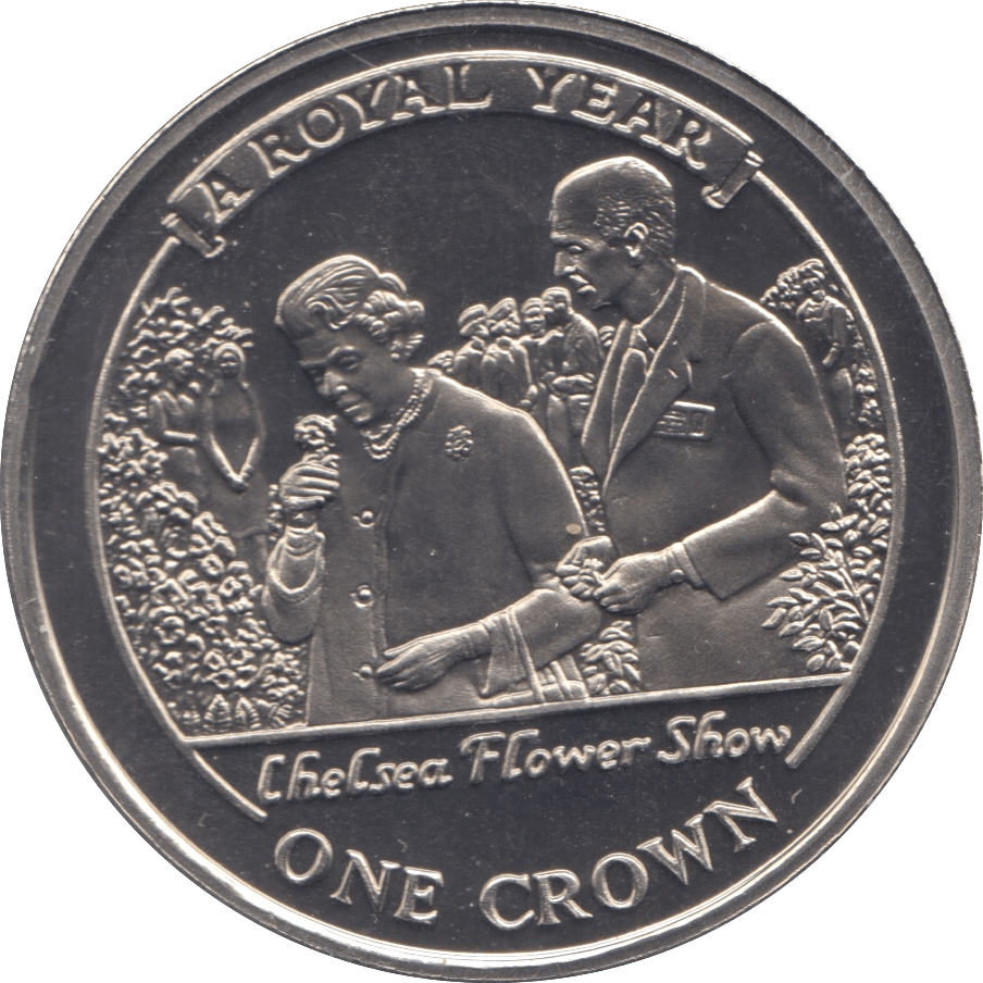 2005 ONE CROWN GIBRALTAR F438 - WORLD COINS - Cambridgeshire Coins