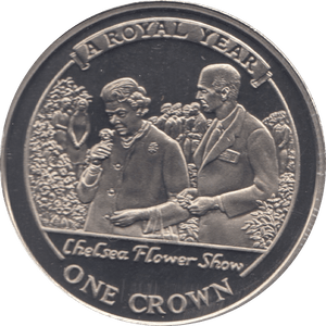 2005 ONE CROWN GIBRALTAR F473 - WORLD COINS - Cambridgeshire Coins
