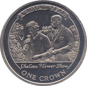 2005 ONE CROWN GIBRALTAR F493 - WORLD COINS - Cambridgeshire Coins