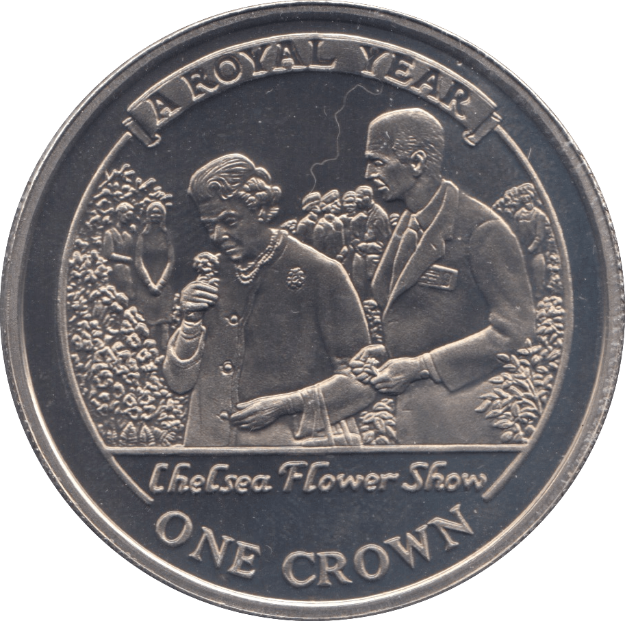 2005 ONE CROWN GIBRALTAR F493 - WORLD COINS - Cambridgeshire Coins