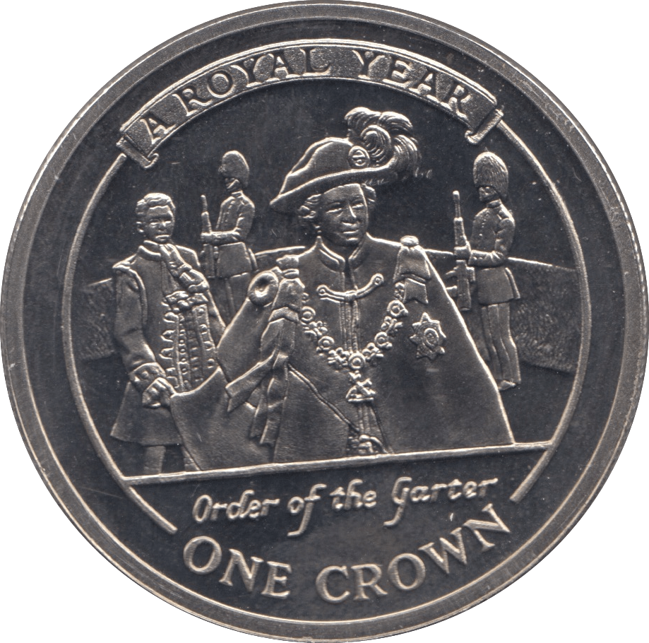 2005 ONE CROWN GIBRALTAR F529 - WORLD COINS - Cambridgeshire Coins