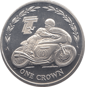 2005 ONE CROWN TT MOTORBIKE RACE - WORLD COINS - Cambridgeshire Coins