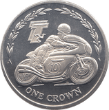2005 ONE CROWN TT MOTORBIKE RACE - WORLD COINS - Cambridgeshire Coins