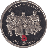 2005 ONE CROWN YALTA CONFERENCE (BU) - CROWN - Cambridgeshire Coins