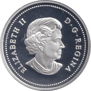 2005 ONE DOLLAR SILVER PROOF CANADA - SILVER WORLD COINS - Cambridgeshire Coins