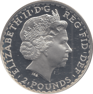 2005 ONE OUNCE FINE SILVER BRITANNIA TWO POUND COIN - SILVER BRITANNIA - Cambridgeshire Coins