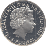 2005 ONE OUNCE FINE SILVER BRITANNIA TWO POUND COIN - SILVER BRITANNIA - Cambridgeshire Coins