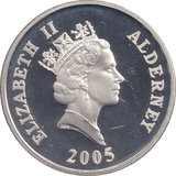 2005 PROOF SILVER FIVE POUNDS - HMS WARSPITE - Silver Proof - Cambridgeshire Coins