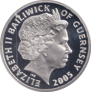 2005 PROOF SILVER FIVE POUNDS- JOHN JELLICOE - Silver Proof - Cambridgeshire Coins