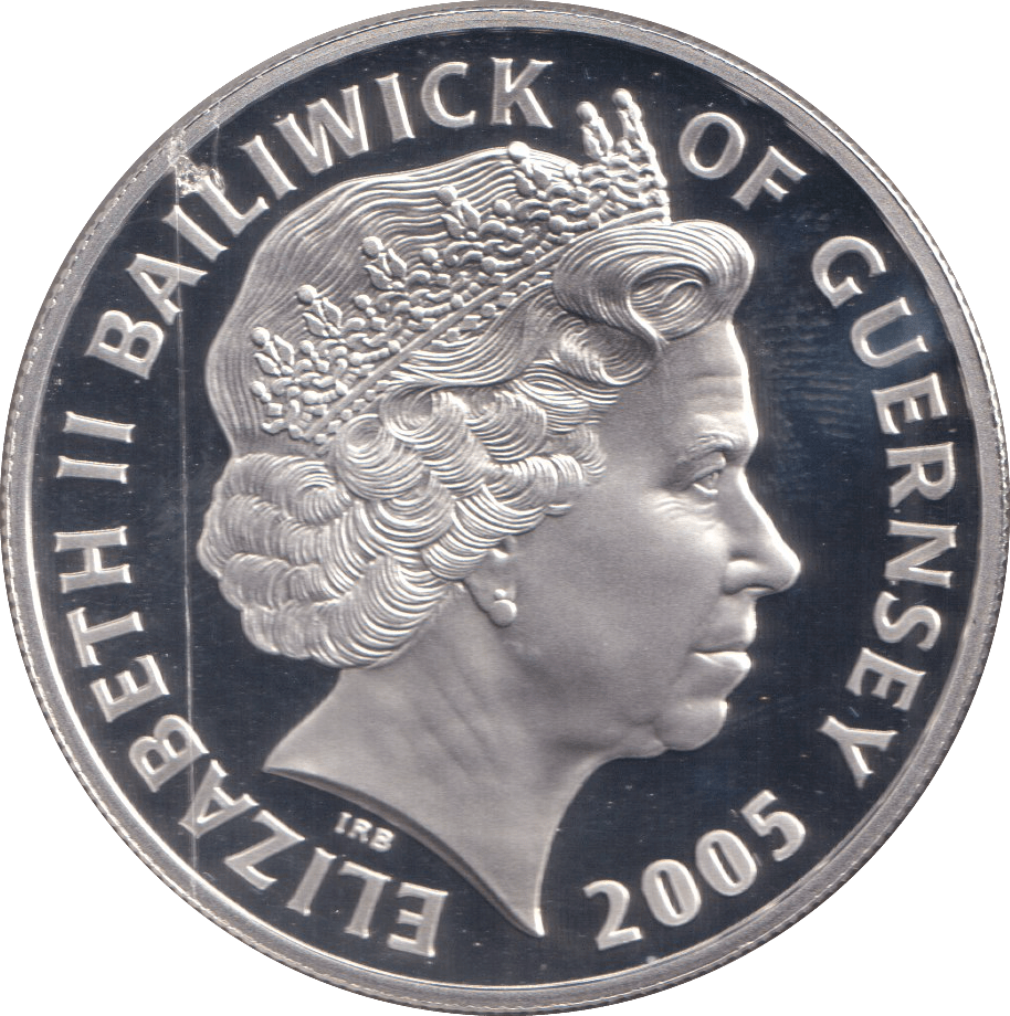 2005 PROOF SILVER FIVE POUNDS- JOHN JELLICOE - Silver Proof - Cambridgeshire Coins