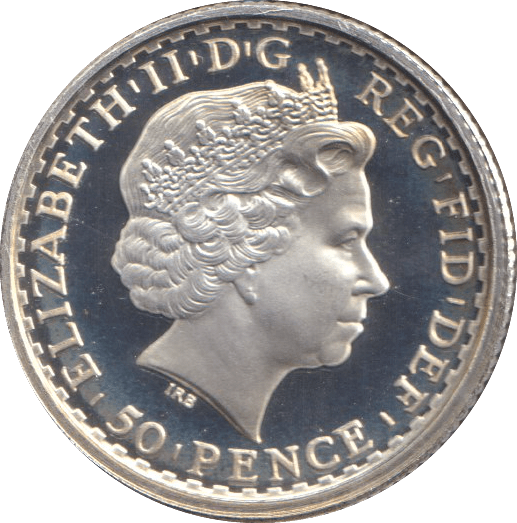 2005 SILVER 1/4 OZ BRITANNIA 50 PENCE - SILVER WORLD COINS - Cambridgeshire Coins
