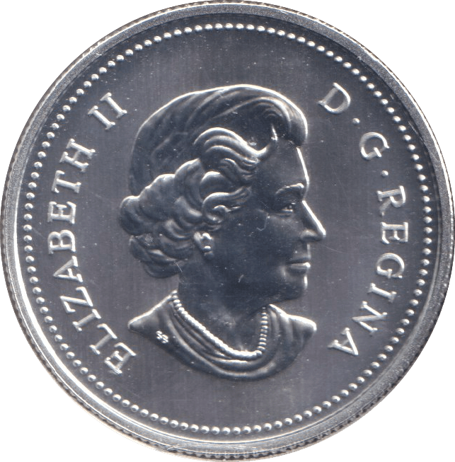 2005 SILVER 50 CENTS CANADA - SILVER WORLD COINS - Cambridgeshire Coins