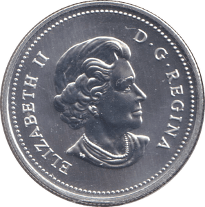 2005 SILVER 50 CENTS CANADA - SILVER WORLD COINS - Cambridgeshire Coins