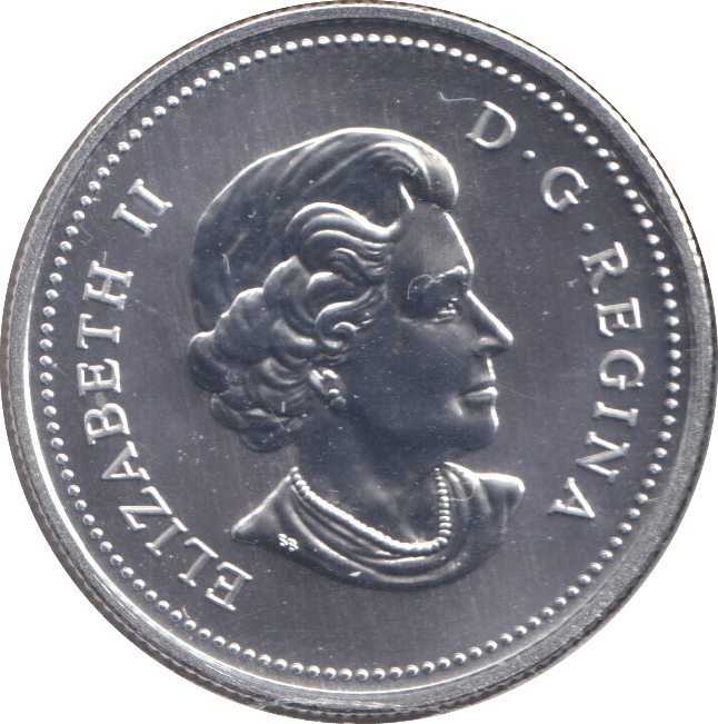 2005 SILVER 50 CENTS CANADA - SILVER WORLD COINS - Cambridgeshire Coins