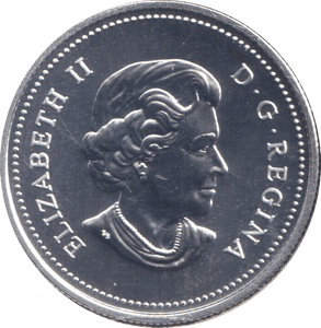 2005 SILVER 50 CENTS CANADA - SILVER WORLD COINS - Cambridgeshire Coins