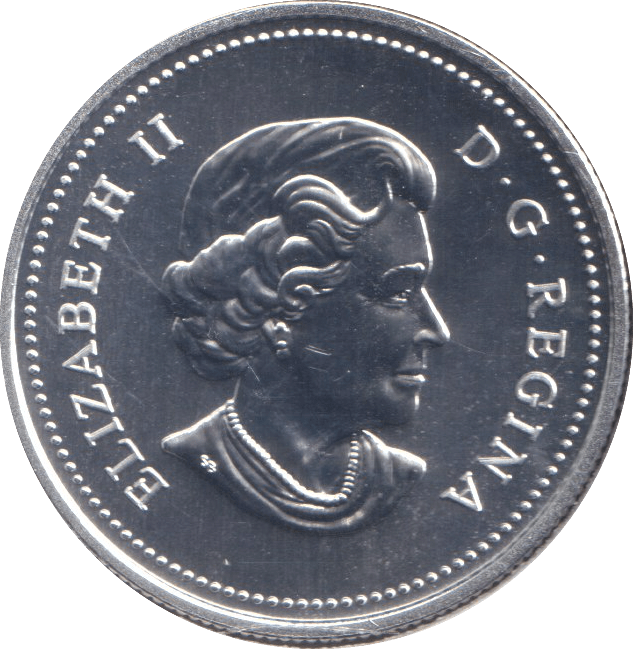 2005 SILVER 50 CENTS CANADA - SILVER WORLD COINS - Cambridgeshire Coins