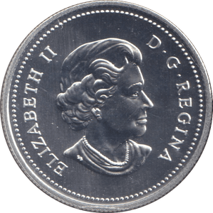 2005 SILVER 50 CENTS CANADA - SILVER WORLD COINS - Cambridgeshire Coins