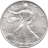 2005 SILVER LIBERTY DOLLAR USA - SILVER WORLD COINS - Cambridgeshire Coins