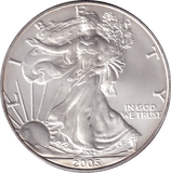2005 SILVER LIBERTY DOLLAR USA - SILVER WORLD COINS - Cambridgeshire Coins