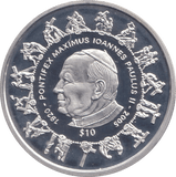 2005 SILVER PROOF 10 DOLLAR REPUBLIC OF SIERRA LEONE - SILVER WORLD COINS - Cambridgeshire Coins