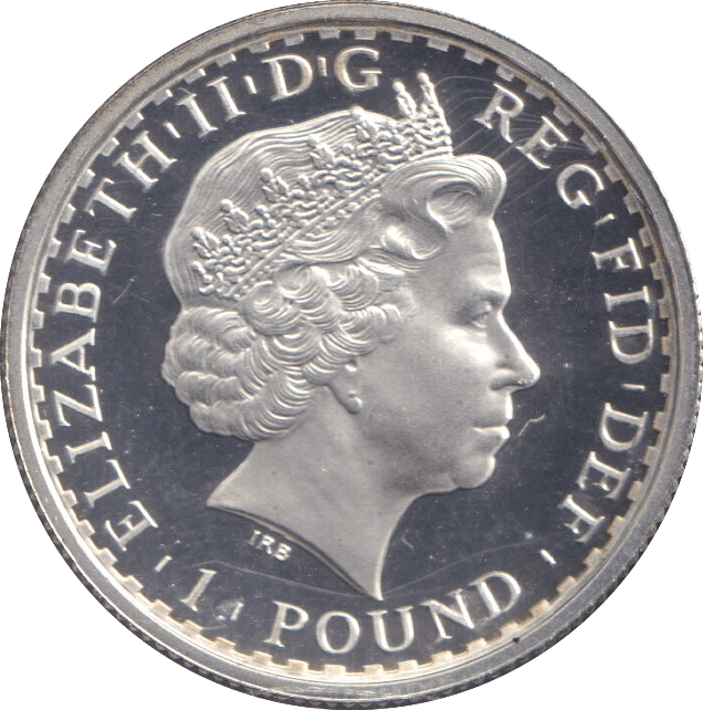 2005 SILVER PROOF 1/2 OZ BRITANNIA 1 POUND - SILVER WORLD COINS - Cambridgeshire Coins