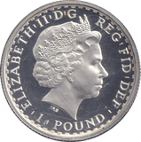 2005 SILVER PROOF 1/2 OZ BRITANNIA 1 POUND - SILVER WORLD COINS - Cambridgeshire Coins