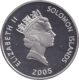 2005 SILVER PROOF 25 DOLLAR HMS DORSETSHIRE - SILVER WORLD COINS - Cambridgeshire Coins