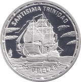 2005 SILVER PROOF 25 DOLLAR SANTISIMA TRINIDAD SOLOMON ISLANDS - SILVER WORLD COINS - Cambridgeshire Coins