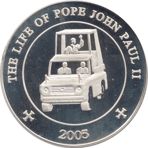 2005 SILVER PROOF 25 SHILLING REPUBLIC OF SOMALIA - SILVER WORLD COINS - Cambridgeshire Coins