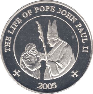 2005 SILVER PROOF 25 SHILLING REPUBLIC OF SOMALIA - SILVER WORLD COINS - Cambridgeshire Coins