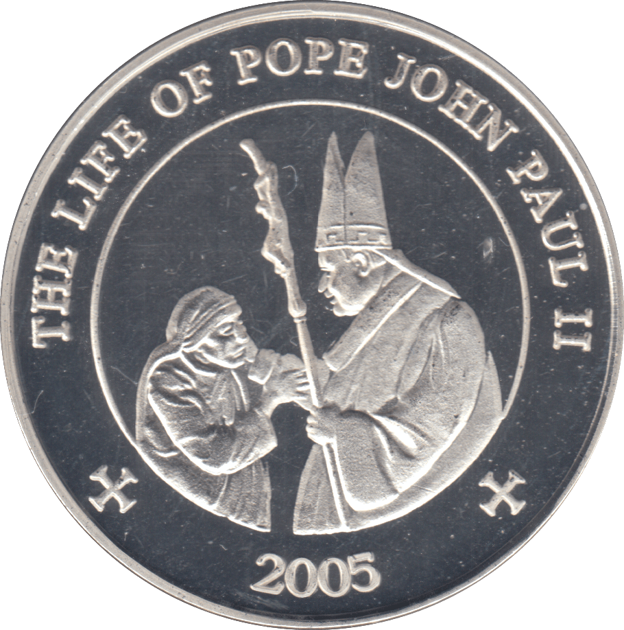 2005 SILVER PROOF 25 SHILLING REPUBLIC OF SOMALIA - SILVER WORLD COINS - Cambridgeshire Coins