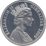 2005 SILVER PROOF FIVE POUNDS TROOPING THE COLOUR - £5 Silver Proof - Cambridgeshire Coins
