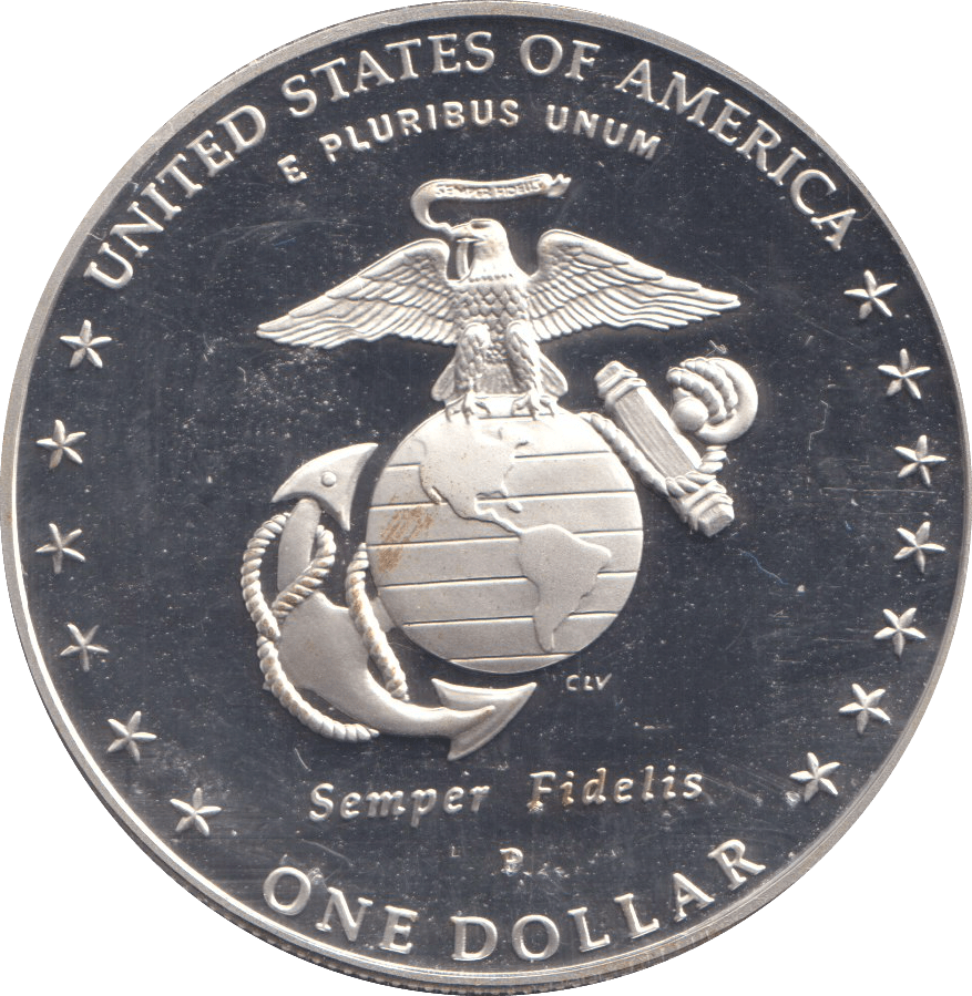 2005 SILVER PROOF LIBERTY DOLLAR USA - SILVER WORLD COINS - Cambridgeshire Coins