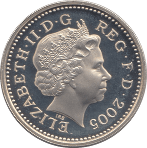 2005 SILVER PROOF MENAI BRIDGE ONE POUND UNITED KINGDOM - SILVER WORLD COINS - Cambridgeshire Coins