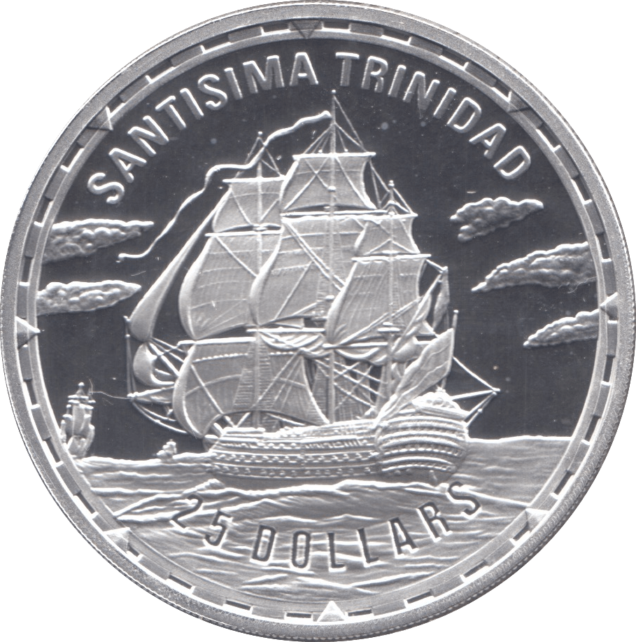 2005 SILVER PROOF TWENTY DOLLARS SOLOMON ISLANDS - SILVER WORLD COINS - Cambridgeshire Coins