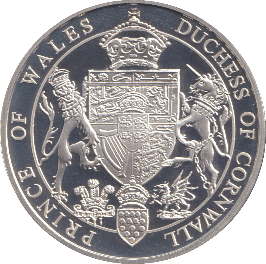 2005 SILVER ROYAL WEDDING MEDAL - MEDALS & MEDALLIONS - Cambridgeshire Coins