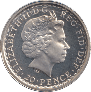 2005 SILVER TENTH OUNCE BRITANNIA 20 PENCE - SILVER WORLD COINS - Cambridgeshire Coins